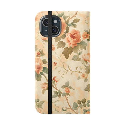 Vintage Bloom – iPhone Wallet Case