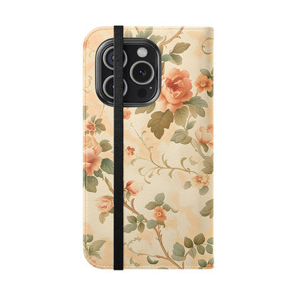 Vintage Bloom – iPhone Wallet Case