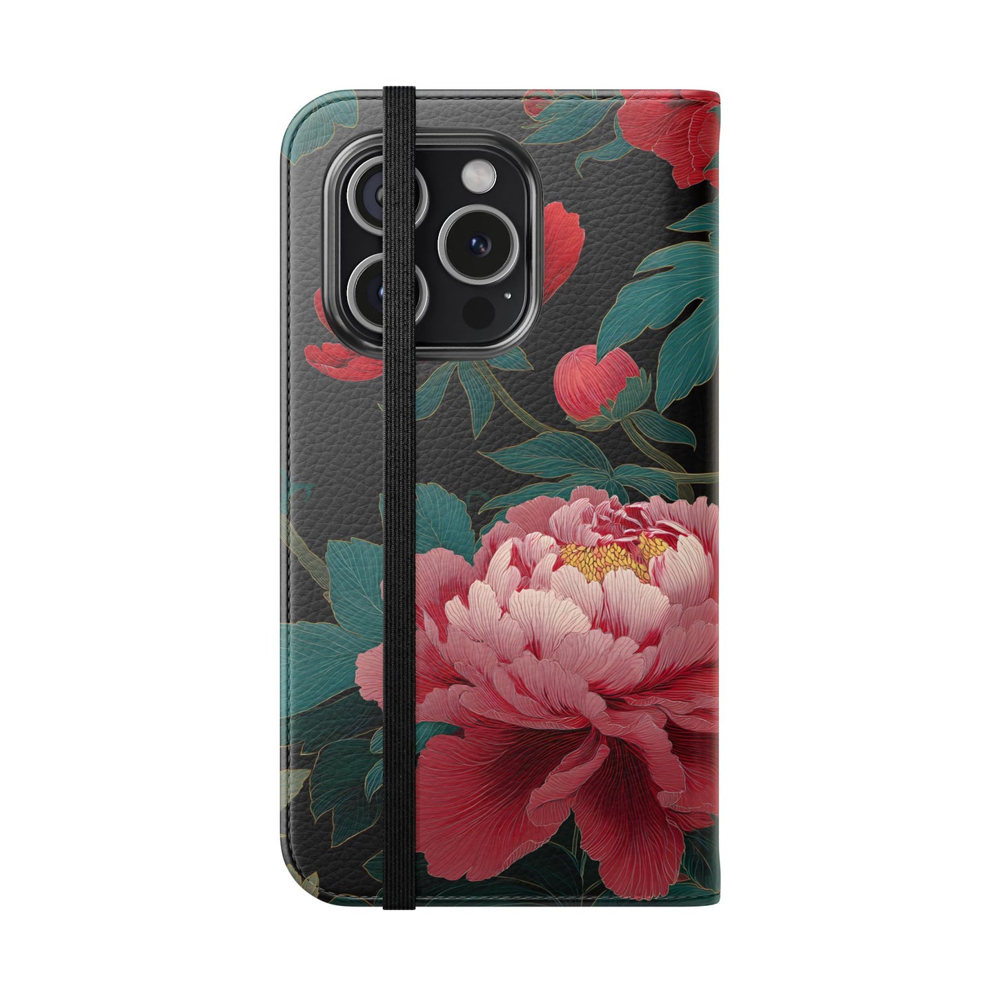 Blooming Peony – iPhone Wallet Case