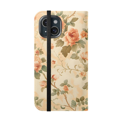 Vintage Bloom – iPhone Wallet Case