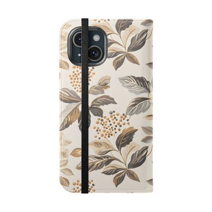 Golden Botanica – iPhone Wallet Case