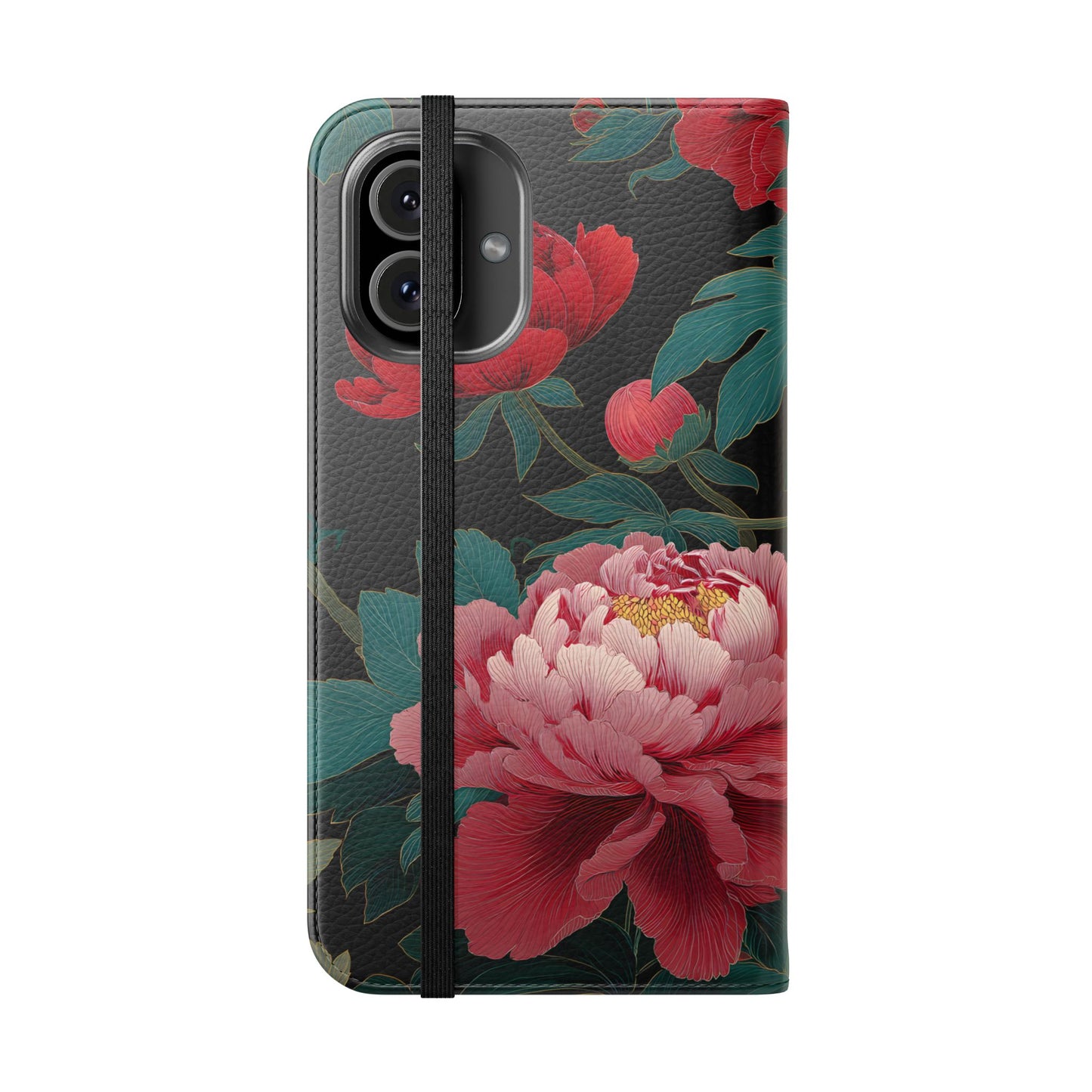 Blooming Peony – iPhone Wallet Case