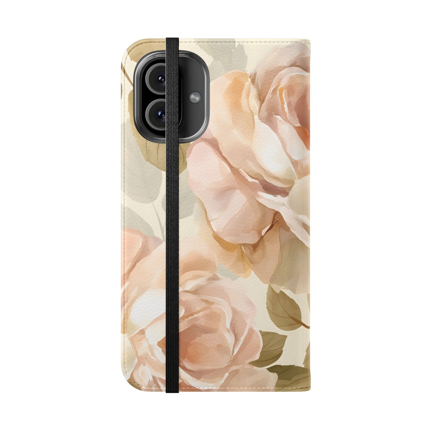 Soft Rose Elegance – iPhone Wallet Case