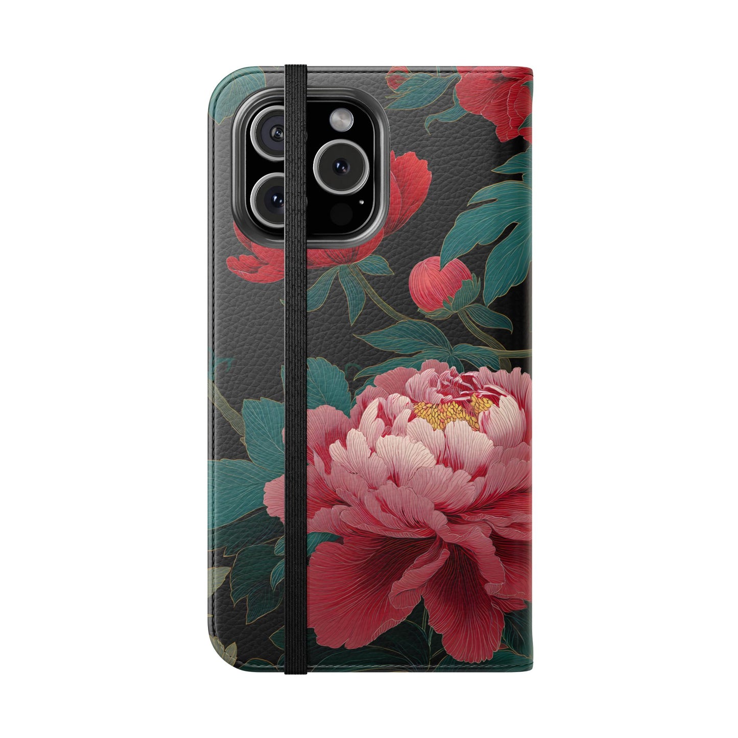 Blooming Peony – iPhone Wallet Case