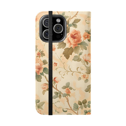 Vintage Bloom – iPhone Wallet Case