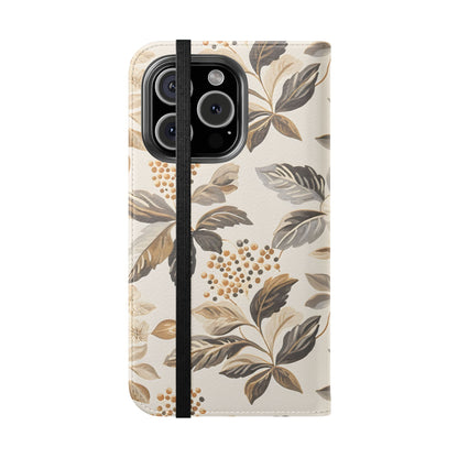 Golden Botanica – iPhone Wallet Case