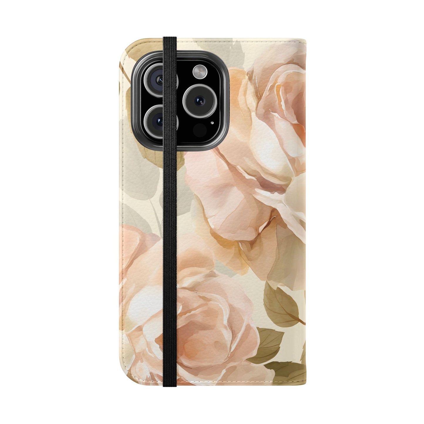 Soft Rose Elegance – iPhone Wallet Case