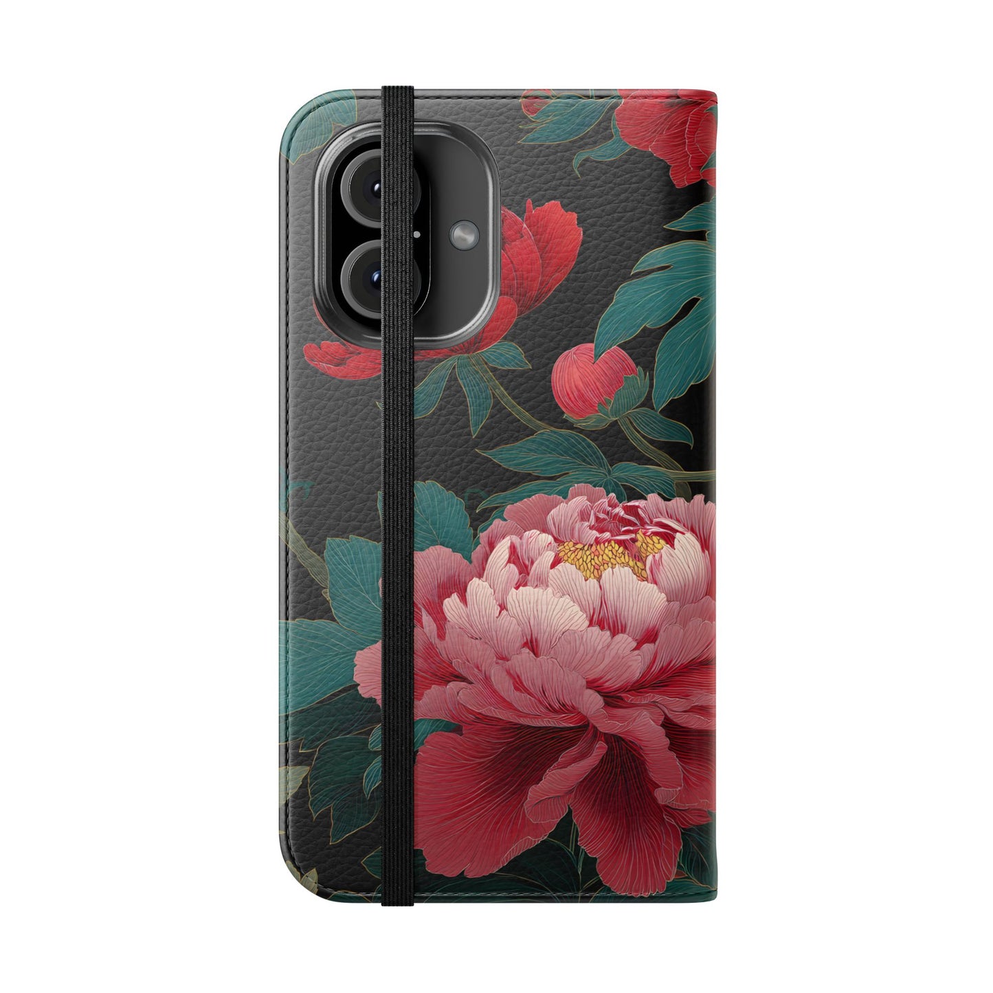 Blooming Peony – iPhone Wallet Case