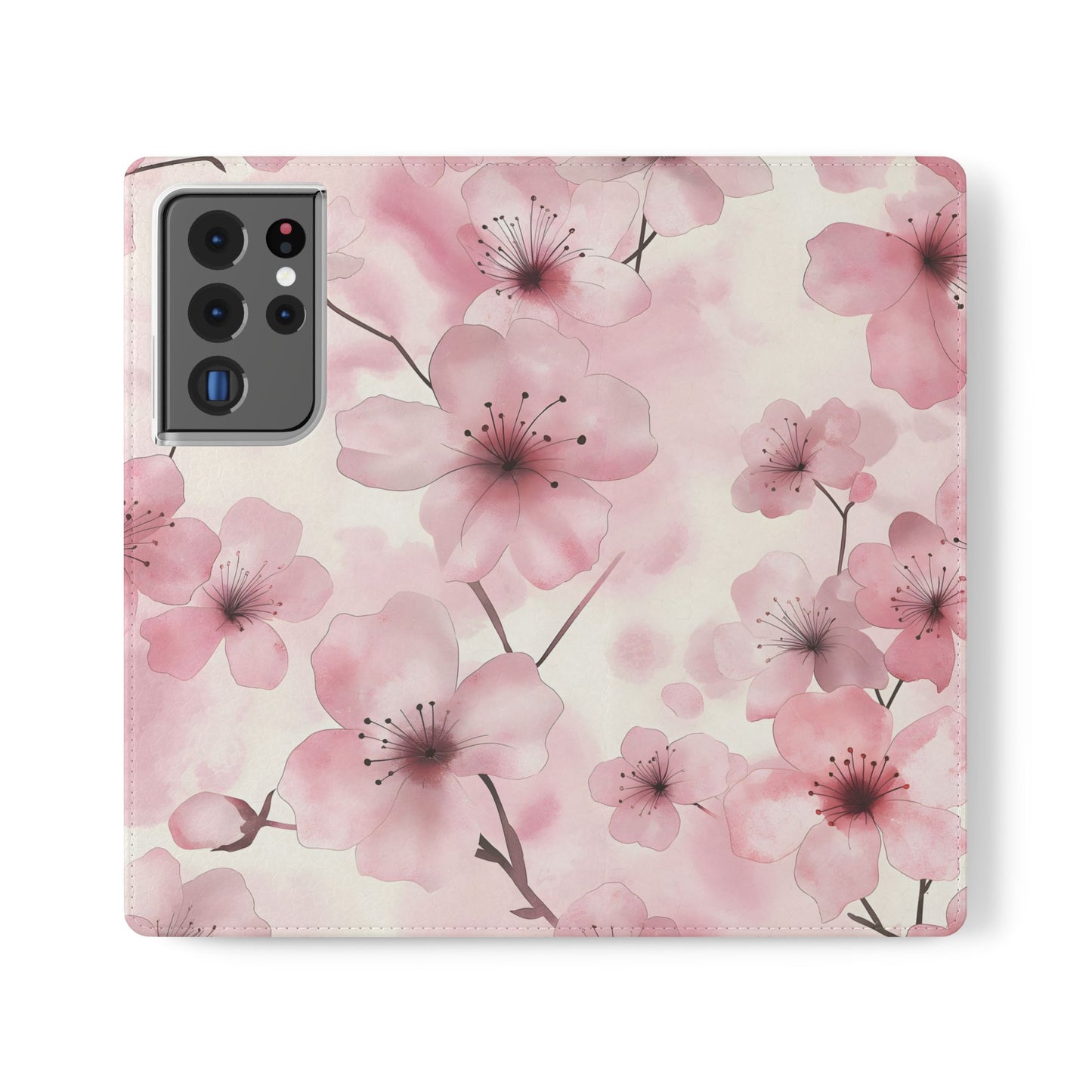 Sakura Veil – Vegan Leather Wallet Samsung Case