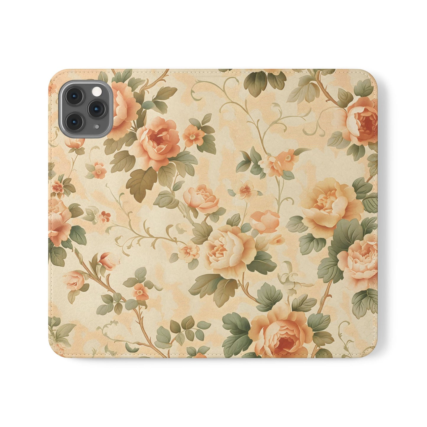Vintage Bloom – iPhone Wallet Case