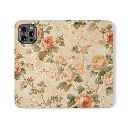 Vintage Bloom – iPhone Wallet Case