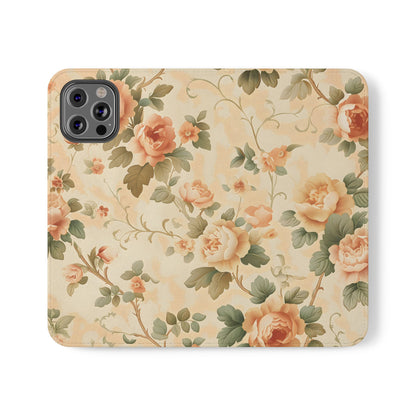 Vintage Bloom – iPhone Wallet Case