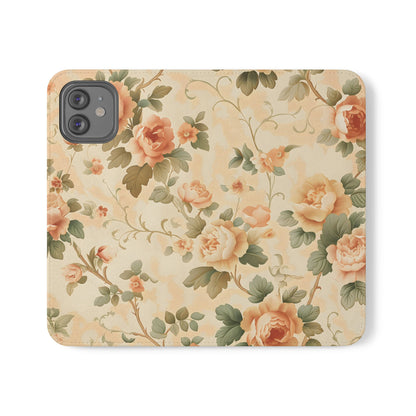 Vintage Bloom – iPhone Wallet Case