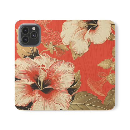 Golden Hibiscus – iPhone Wallet Case