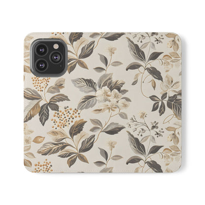 Golden Botanica – iPhone Wallet Case