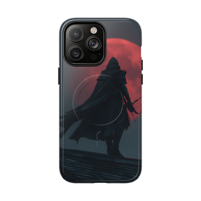 Shadow of the Crimson Moon – Tough MagSafe iPhone Case