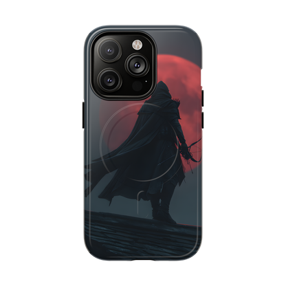 Shadow of the Crimson Moon – Tough MagSafe iPhone Case