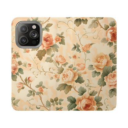 Vintage Bloom – iPhone Wallet Case