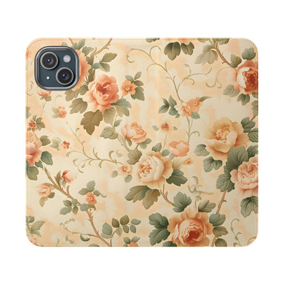 Vintage Bloom – iPhone Wallet Case