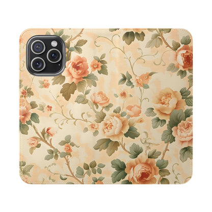 Vintage Bloom – iPhone Wallet Case
