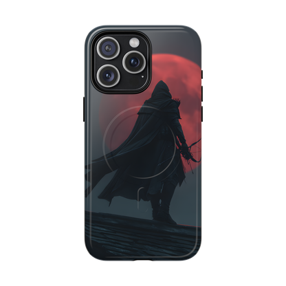 Shadow of the Crimson Moon – Tough MagSafe iPhone Case