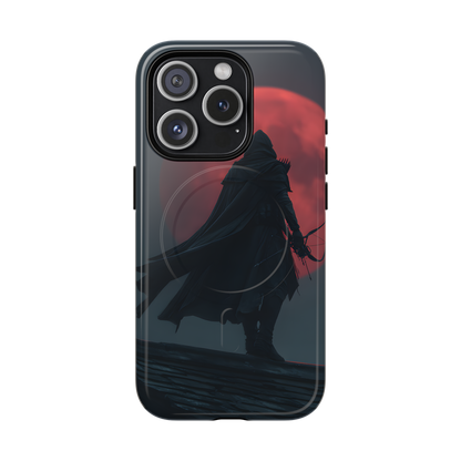 Shadow of the Crimson Moon – Tough MagSafe iPhone Case