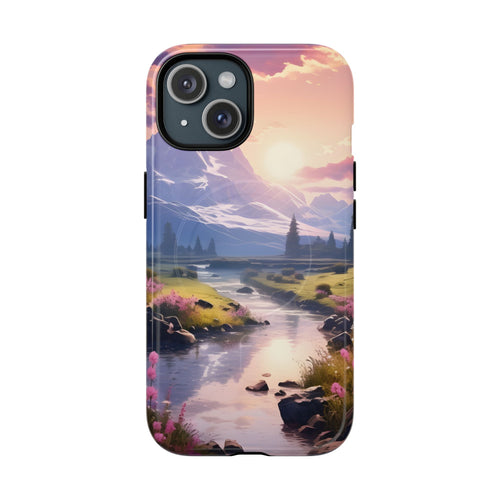 Alpine Dawn - Tough MagSafe iPhone Case