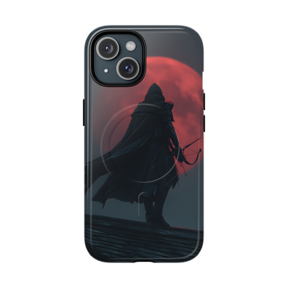 Shadow of the Crimson Moon – Tough MagSafe iPhone Case