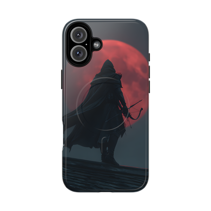 Shadow of the Crimson Moon – Tough MagSafe iPhone Case