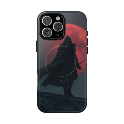 Shadow of the Crimson Moon – Tough MagSafe iPhone Case