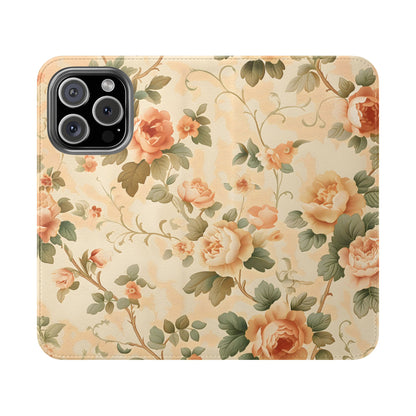 Vintage Bloom – iPhone Wallet Case