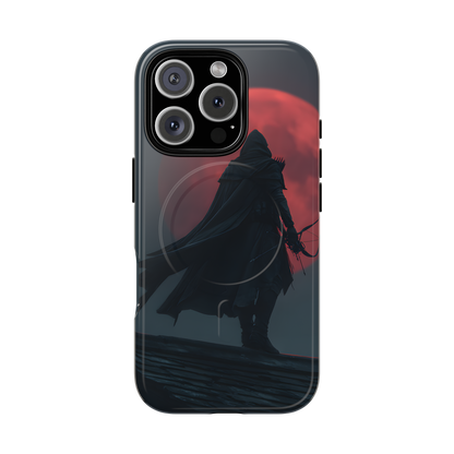 Shadow of the Crimson Moon – Tough MagSafe iPhone Case
