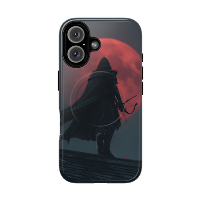 Shadow of the Crimson Moon – Tough MagSafe iPhone Case