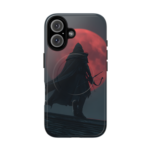Shadow of the Crimson Moon – Tough MagSafe iPhone Case