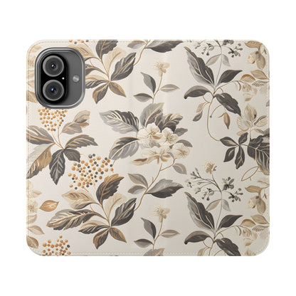 Golden Botanica – iPhone Wallet Case