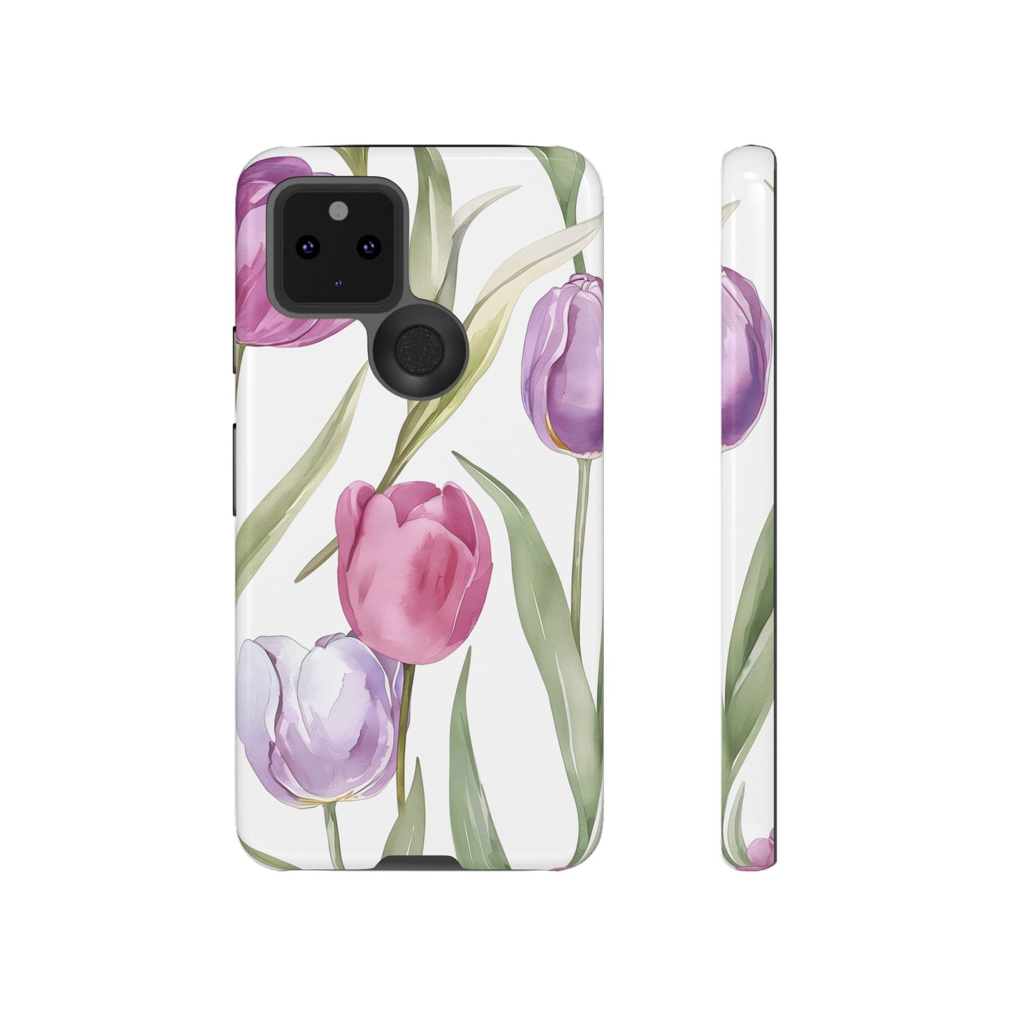 Tulip Serenade – Tough Glossy Google Pixel Case