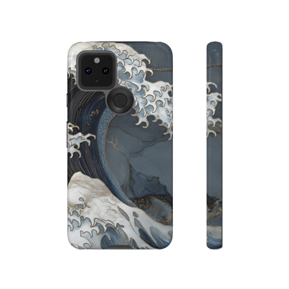 Golden Wave – Tough Glossy Google Pixel Case
