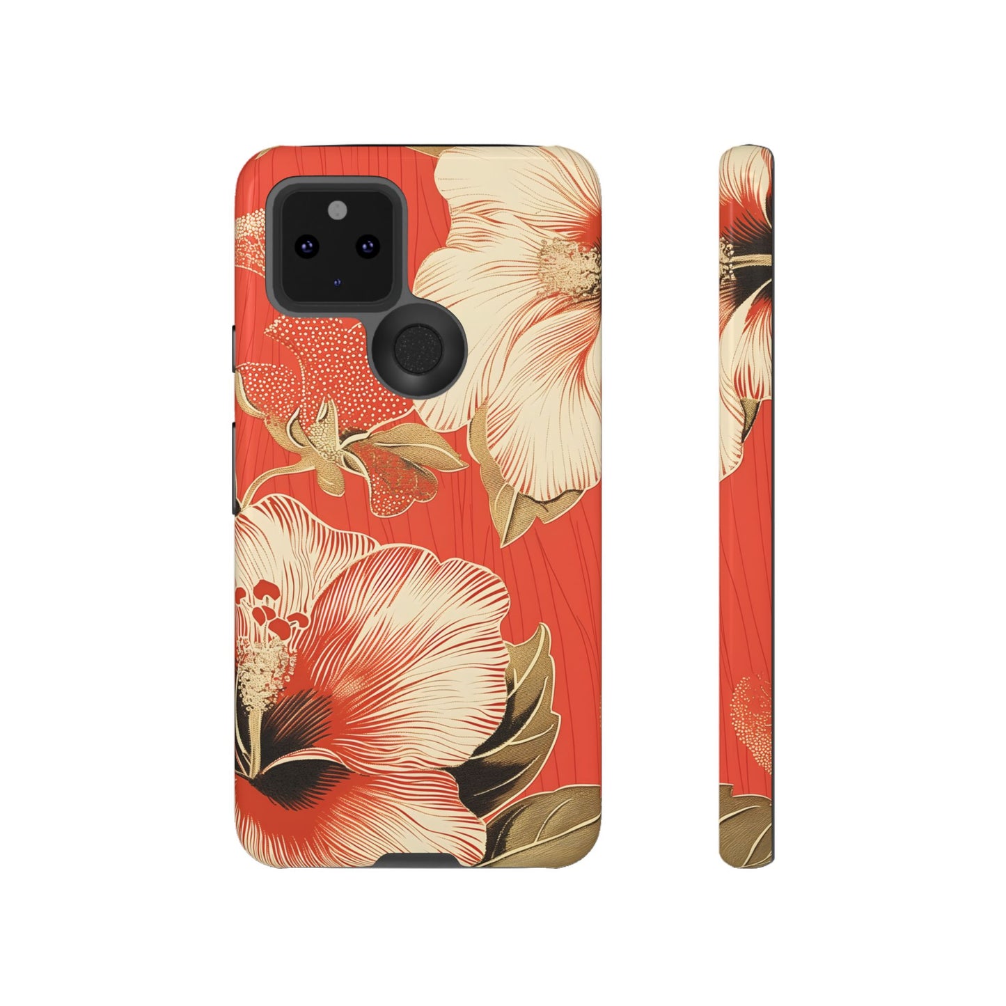Golden Hibiscus – Tough Glossy Google Pixel Case