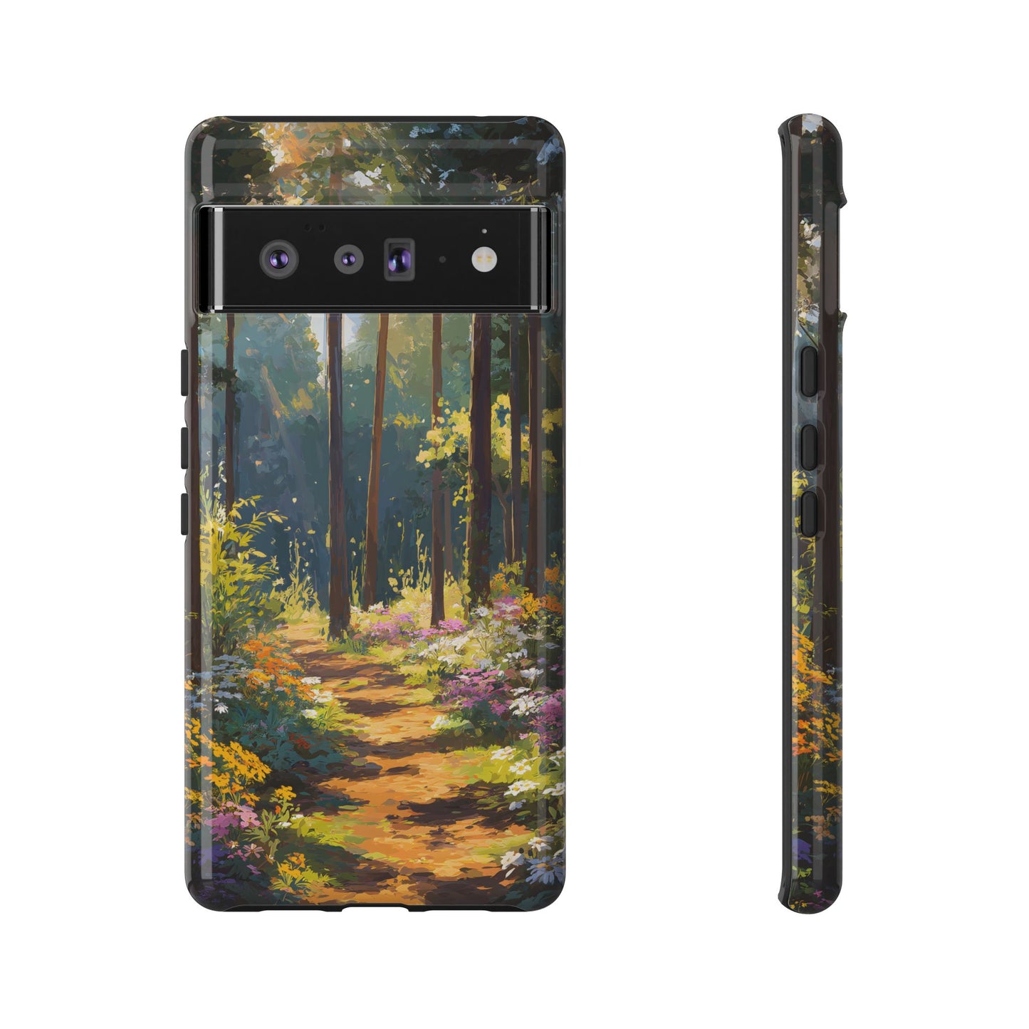 Enchanted Forest Path – Tough Glossy Google Pixel Case