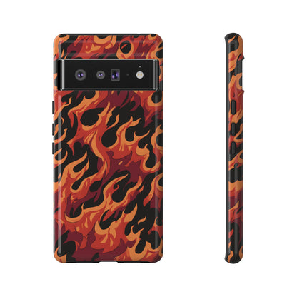 Inferno Blaze – Tough Glossy Google Pixel Case