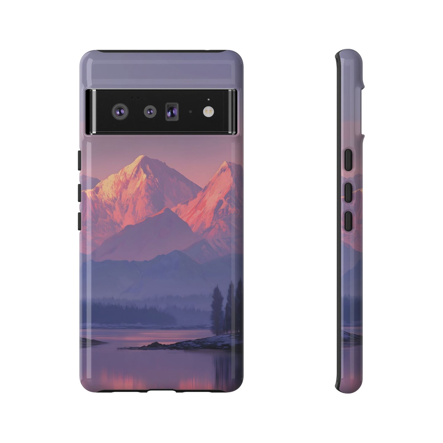 Crimson Peaks – Tough Glossy Google Pixel Case