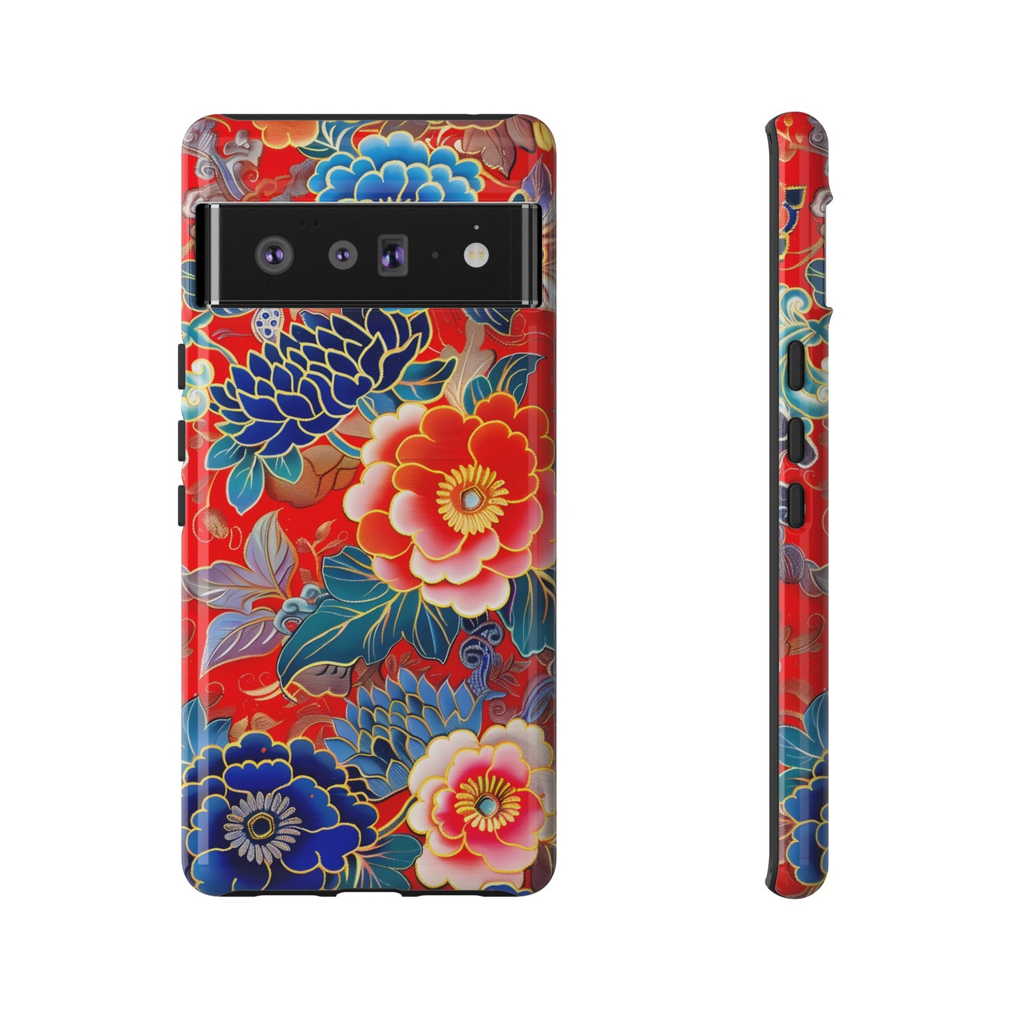Oriental Blossom – Tough Glossy Google Pixel Case