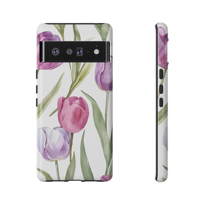 Tulip Serenade – Tough Glossy Google Pixel Case