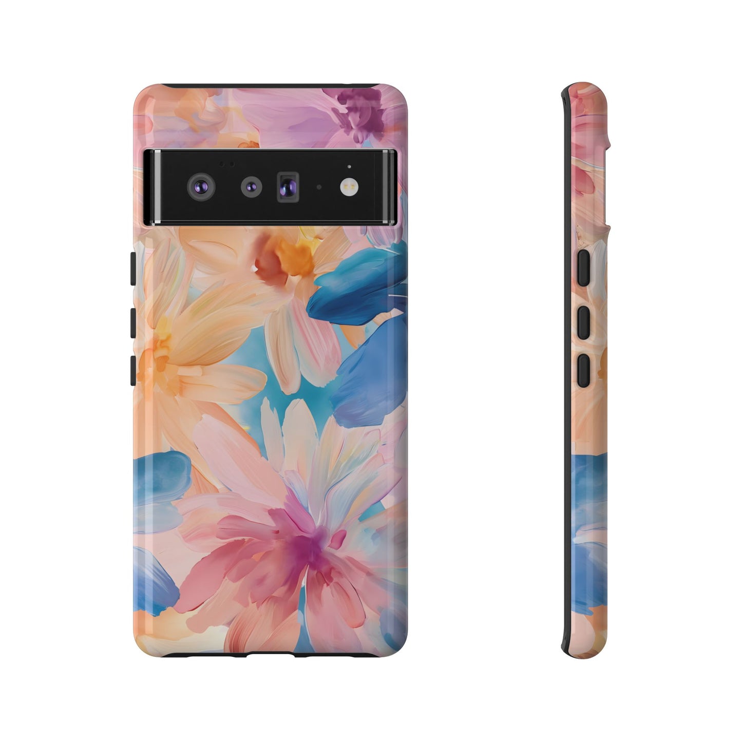 Radiant Bloom – Tough Glossy Google Pixel Case