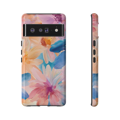 Radiant Bloom – Tough Glossy Google Pixel Case