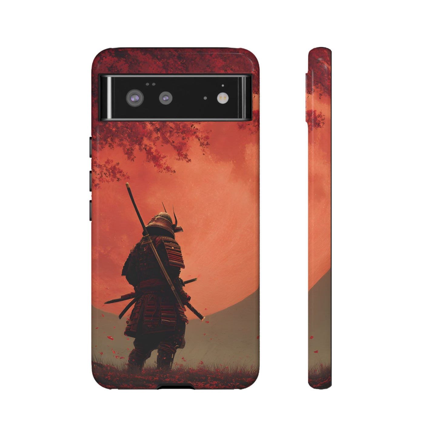 Blood Moon Warrior – Tough Glossy Google Pixel Case