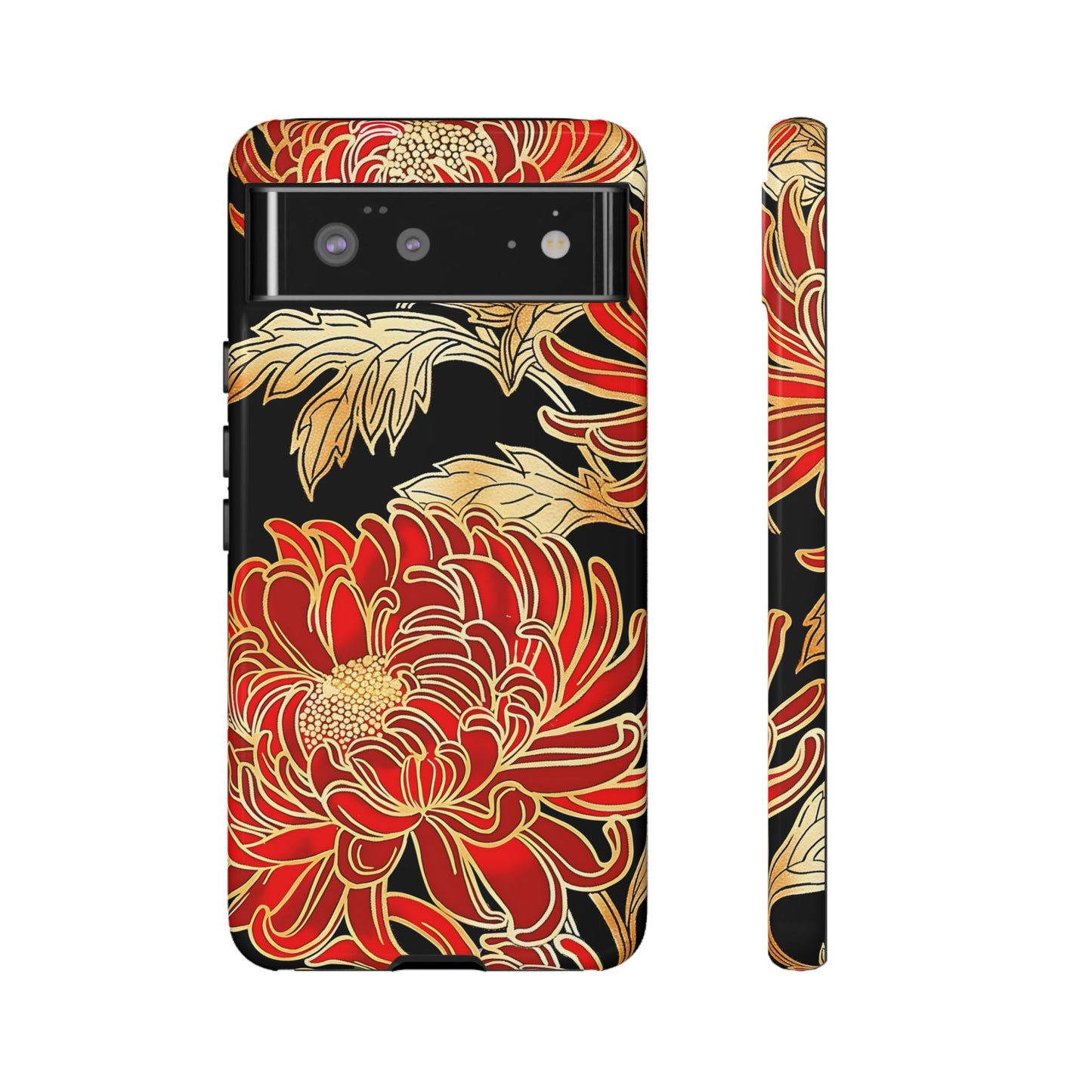 Ember Petals – Tough Glossy Google Pixel Case