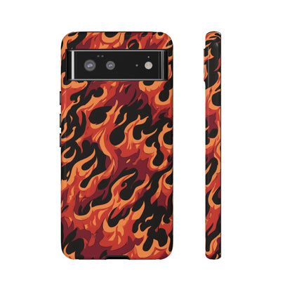 Inferno Blaze – Tough Glossy Google Pixel Case