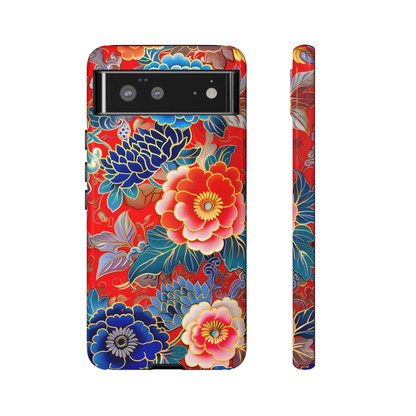 Oriental Blossom – Tough Glossy Google Pixel Case