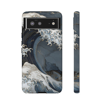 Golden Wave – Tough Glossy Google Pixel Case